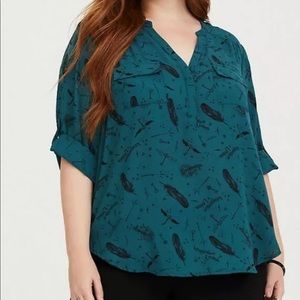 HARRY POTTER HARPER GEORGETTE BLOUSE